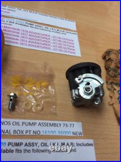 Suzuki Gt125 Gt185 Klmab 73-77 Nos Oil Pump Pt 16100-36810 S/s 16100-36000 New