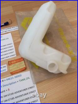 Suzuki Gt185 73-77 Klmab Nos Oil Tank Resevoir Pt No 44611-36000 With Bag New