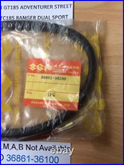 Suzuki Gt185 K. L. M. A. B Nos Battery Cable New In Bag With Tag Pt No 36861-36100