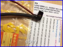 Suzuki Gt185 K. L. M. A. B Nos Battery Cable New In Bag With Tag Pt No 36861-36100