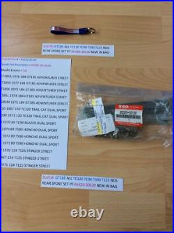 Suzuki Gt185 Tc90 Ts90 Tc120 T125 Nos Rear Spoke Set New In Bag Pt 65320-20120