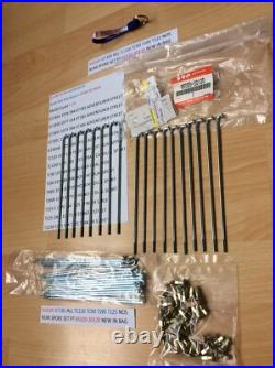 Suzuki Gt185 Tc90 Ts90 Tc120 T125 Nos Rear Spoke Set New In Bag Pt 65320-20120