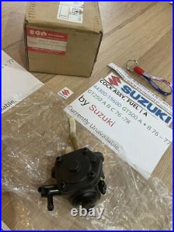 Suzuki Gt250 Abc 76-78 Gt500 A + B 76-77 Nos Fuel Cock Assembly 44300-15600 New