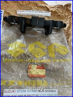 Suzuki Gt250 Gt380 All Nos Steering Stem New In Bag Pt 51311-33002 New Perfect