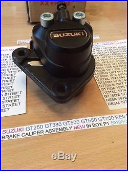 Suzuki Gt250 Gt380 Gt500 Gt550 Gt750 Re5 Nos Brake Caliper Pt No 59100-33111