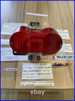 Suzuki Gt250 Klma Gt500a T500 Nos Rear Tail Assembly 35710-18110-999 Obsolete