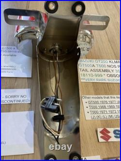 Suzuki Gt250 Klma Gt500a T500 Nos Rear Tail Assembly 35710-18110-999 Obsolete