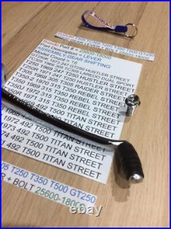 Suzuki Gt250 T250 T350 T305 Tc305 T500 Gt500 Nos Gear Lever 25600-18001 + Bolt