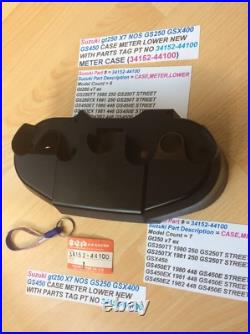 Suzuki Gt250 X7 Gs250 Gsx400 Gs450 Nos Meter Cover Under Pt No 34152-44100 New