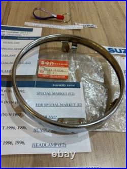 Suzuki Gt250 X7 Gt200 X5 Sb200 Gs400 Gs425 Nos Headlight Rim Pt 35111-44030 Nice