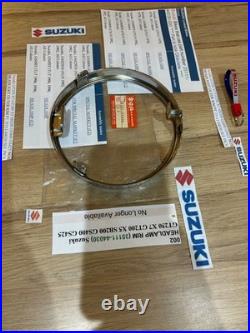 Suzuki Gt250 X7 Gt200 X5 Sb200 Gs400 Gs425 Nos Headlight Rim Pt 35111-44030 Nice