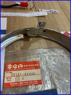 Suzuki Gt250 X7 Gt200 X5 Sb200 Gs400 Gs425 Nos Headlight Rim Pt 35111-44030 Nice