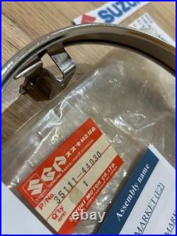 Suzuki Gt250 X7 Gt200 X5 Sb200 Gs400 Gs425 Nos Headlight Rim Pt 35111-44030 Nice