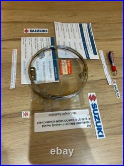 Suzuki Gt250 X7 Gt200 X5 Sb200 Gs400 Gs425 Nos Headlight Rim Pt 35111-44030 Nice