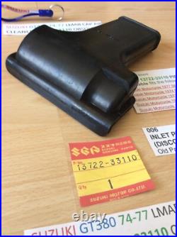 Suzuki Gt380 1974-1977 L. M. A. B Nos Cap Air Cleaner Pt 13722-33110 New Obsolete