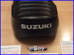 Suzuki Gt380 Gt550 74-77 Dual Seat Nos New Pt No 45100-33x00-865 Has Metal Base