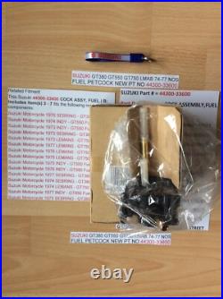 Suzuki Gt380 Gt550 Gt750 Lmab 74-77 Nos Fuel Petcock New Pt No 44300-33600 Nice