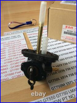 Suzuki Gt380 Gt550 Gt750 Lmab 74-77 Nos Fuel Petcock New Pt No 44300-33600 Nice