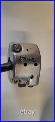 Suzuki Gt550/750 Refurbished Switchgear With Nos Genuine Grips