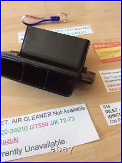 Suzuki Gt550 J/k 1972-1973 Nos Cap Air Filter Pt 13722-34010 New Obsolete