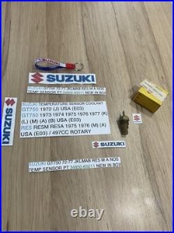 Suzuki Gt750 72-77 Jklmab Re5 M A Nos Temp Sensor Pt 34850-65011 New In Box