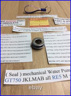 Suzuki Gt750 72-77 Jklmab Re5 M + A Nos Water Pump Mechanical Seal 17470-31010