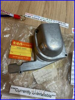 Suzuki Gt750 J. K. L. M. A. B 72-77 Nos Oil Pump Cover Pt No 11411-31001 With Tag New