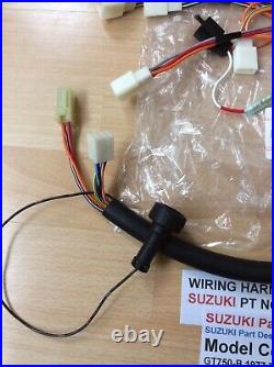Suzuki Gt750 Lmab 74-77 Nos Front Wiring Harness New Pt 36610-31205 Obsolete