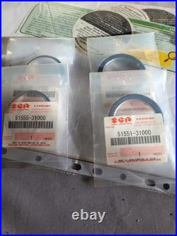 Suzuki Gt 250,380,550,750 and others Headlight Bracket Trims Genuine Nos