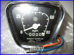 Suzuki M10,12,15, K10,11,15 Speedometer, Genuine Nos Suzuki M10,12,15, K10,11,15 Speedometer, Genuine Nos