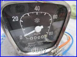 Suzuki M10,12,15, K10,11,15 Speedometer, Genuine Nos Suzuki M10,12,15, K10,11,15 Speedometer, Genuine Nos