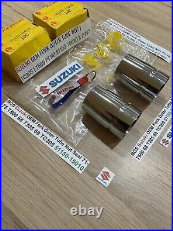 Suzuki NOS Fork Outer Tube Nut 71-75 T500 68 T305 69 TC305 51150-15010 x 2 pcs