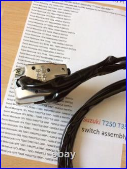 Suzuki Nos T250 T350 T500 Gt250 Gt500 Left Side Handle Switch 57700-28701 Suzuki Nos T250 T350 T500 Gt250 Gt500 Left Side Handle Switch 57700-28701
