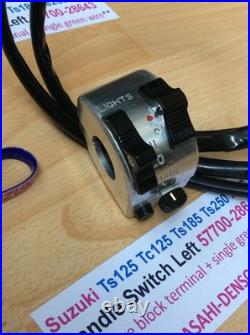 Suzuki Nos Ts125 Tc125 Ts185 Ts250 Nos Left Side Handle Switch 57700-28643