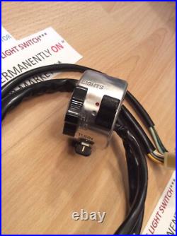 Suzuki Nos Ts125 Tc125 Ts185 Ts250 Ts400 Handle Switch 4 Wire + 9 Wire Blocks