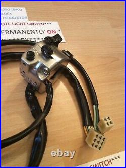 Suzuki Nos Ts125 Tc125 Ts185 Ts250 Ts400 Handle Switch 4 Wire + 9 Wire Blocks Suzuki Nos Ts125 Tc125 Ts185 Ts250 Ts400 Handle Switch 4 Wire + 9 Wire Blocks