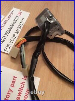Suzuki Nos Ts125 Tc125 Ts185 Ts250 Ts400 Handle Switch 4 Wire + 9 Wire Blocks Suzuki Nos Ts125 Tc125 Ts185 Ts250 Ts400 Handle Switch 4 Wire + 9 Wire Blocks