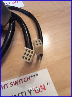 Suzuki Nos Ts125 Tc125 Ts185 Ts250 Ts400 Handle Switch 4 Wire + 9 Wire Blocks Suzuki Nos Ts125 Tc125 Ts185 Ts250 Ts400 Handle Switch 4 Wire + 9 Wire Blocks