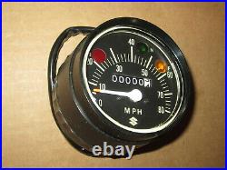 Suzuki Nos Vintage Speedometer Mt50 Ts50 34100-26600