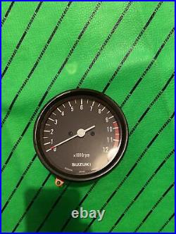 Suzuki Oem Nos GS 550 1980 Tachometer Gauge Clock Dial 34210-47110