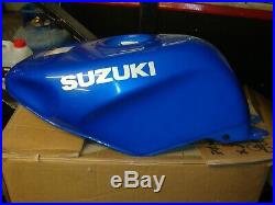 Suzuki RG125 Fun / RG 125 F Petrol Tank Blue NOS Warranty return