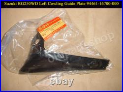 Suzuki RG250 Belly Pan Guide Plate Set NOS Cowling Lower 94451 / 94461-16700