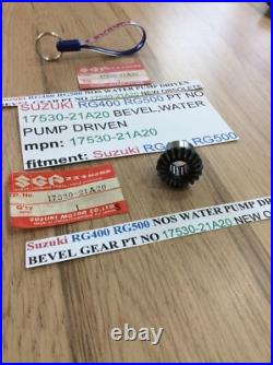 Suzuki RG400 RG500 NOS WATER PUMP DRIVEN BEVEL GEAR PT 17530-21A20 OBSOLETE NEW