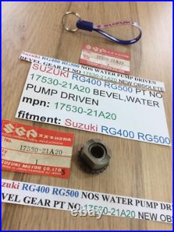 Suzuki RG400 RG500 NOS WATER PUMP DRIVEN BEVEL GEAR PT 17530-21A20 OBSOLETE NEW Suzuki RG400 RG500 NOS WATER PUMP DRIVEN BEVEL GEAR PT 17530-21A20 OBSOLETE NEW