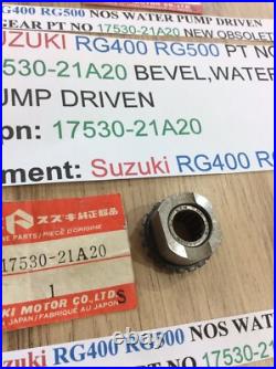 Suzuki RG400 RG500 NOS WATER PUMP DRIVEN BEVEL GEAR PT 17530-21A20 OBSOLETE NEW Suzuki RG400 RG500 NOS WATER PUMP DRIVEN BEVEL GEAR PT 17530-21A20 OBSOLETE NEW