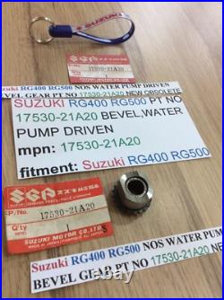 Suzuki RG400 RG500 NOS WATER PUMP DRIVEN BEVEL GEAR PT 17530-21A20 OBSOLETE NEW