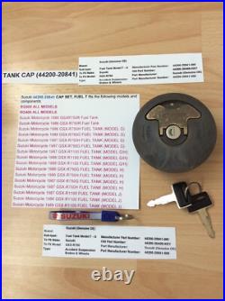 Suzuki Rg400 Rg500 Gsx-r750 Gsx-r1100 Nos Fuel Cap New Pt 44200-20841 Obsolete Suzuki Rg400 Rg500 Gsx-r750 Gsx-r1100 Nos Fuel Cap New Pt 44200-20841 Obsolete