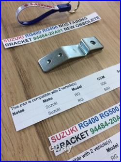 Suzuki Rg400 Rg500 Nos Fairing Bracket Pt No 94484-20a01 New Perfect