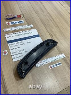 Suzuki Rg400 Rg500 Nos Rear Seat Pad Navy Pt No 46220-20a00-58d New Navy Blue