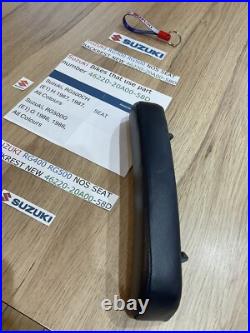 Suzuki Rg400 Rg500 Nos Rear Seat Pad Navy Pt No 46220-20a00-58d New Navy Blue